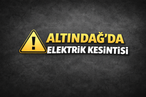Altındağ’da 16 ve 18 Ocak’ta Planlı Elektrik Kesintisi